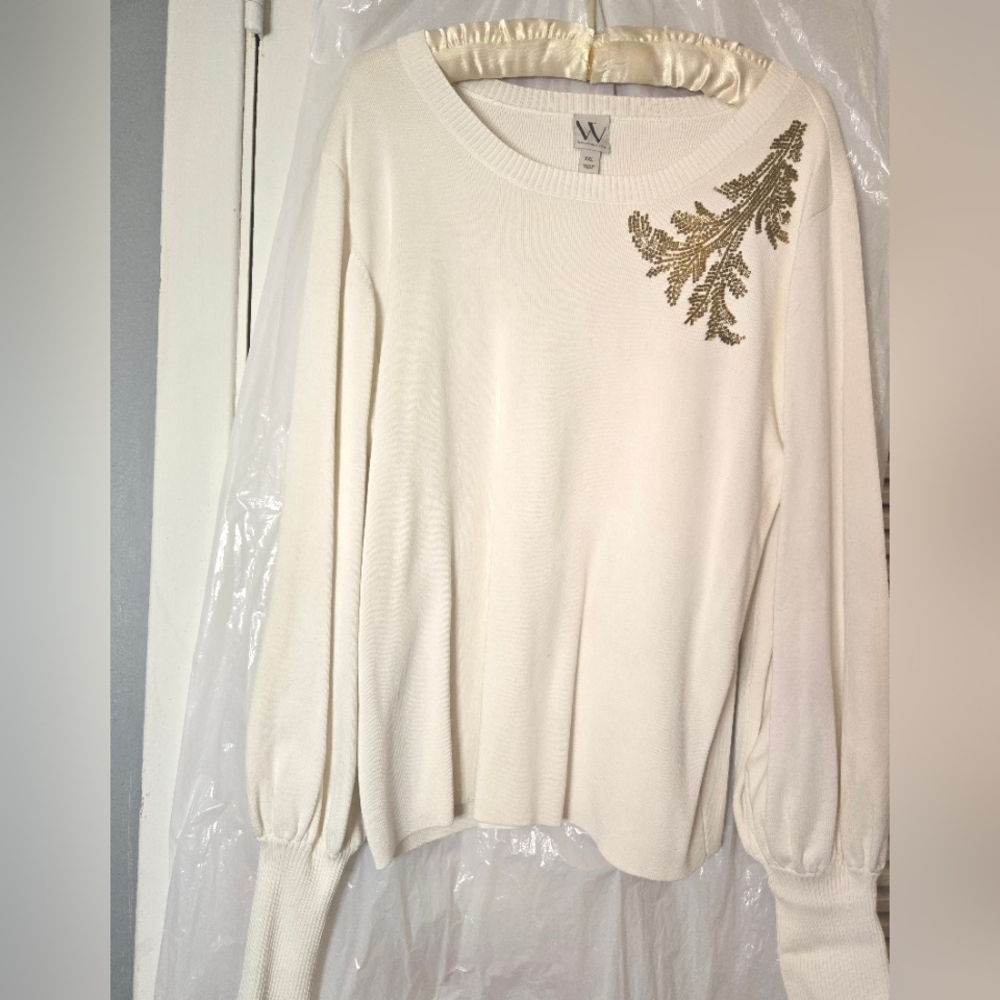 Worthington size XXL Cream Sweater